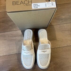 Matisse BEACH Women’s size 10 Natural Slip-On Shoes